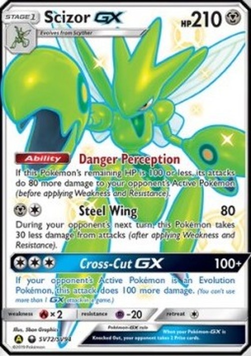 Pokemon Scizor GX (HIF SV72)