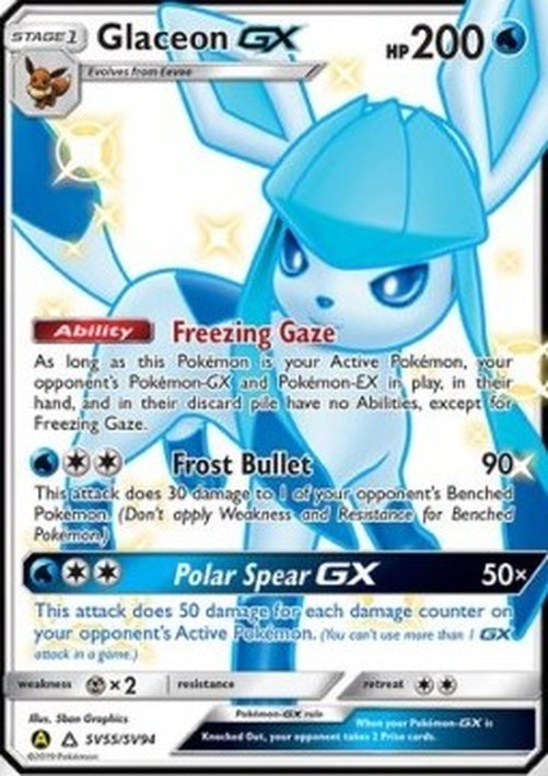 Pokemon Glaceon GX (HIF SV55)