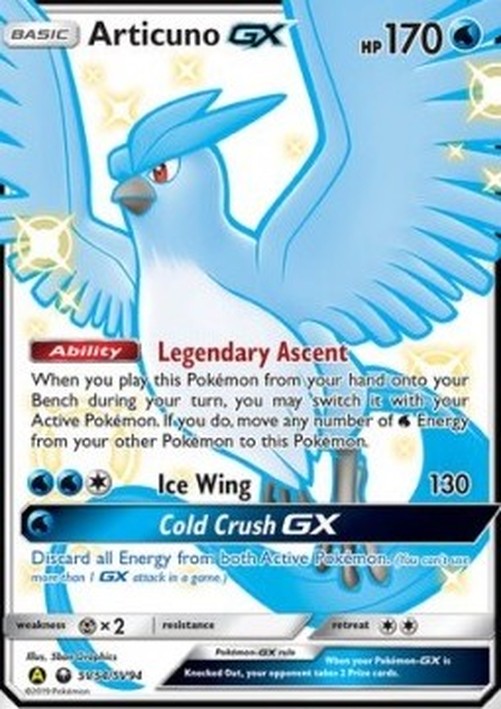 Pokemon Articuno GX  (HIF SV54)