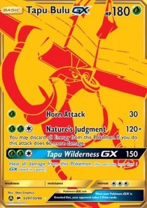Pokemon Tapu Bulu GX (HIF SV91)