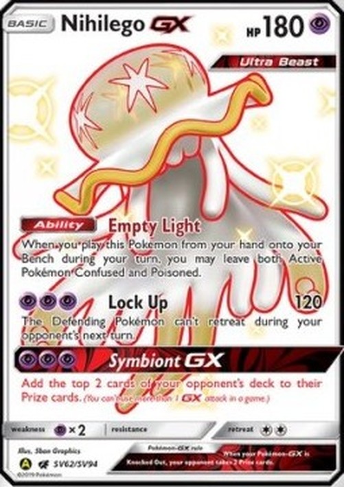 Pokemon Nihilego GX  (HIF SV62)