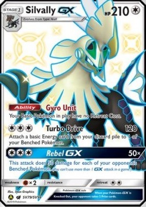 Pokemon Silvally GX (HIF SV79)