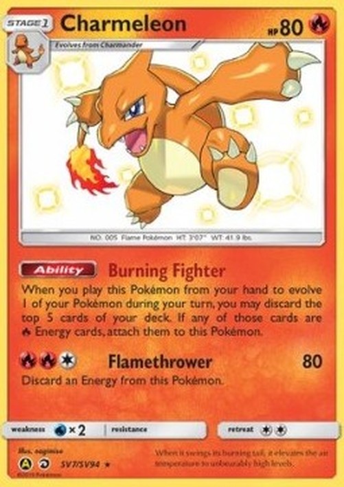 Pokemon Charmeleon (HIF SV7)