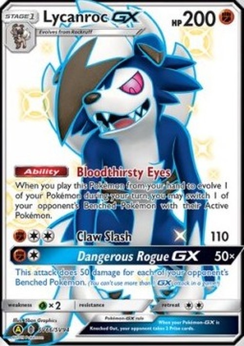 Pokemon Lycanroc GX  (HIF SV66)