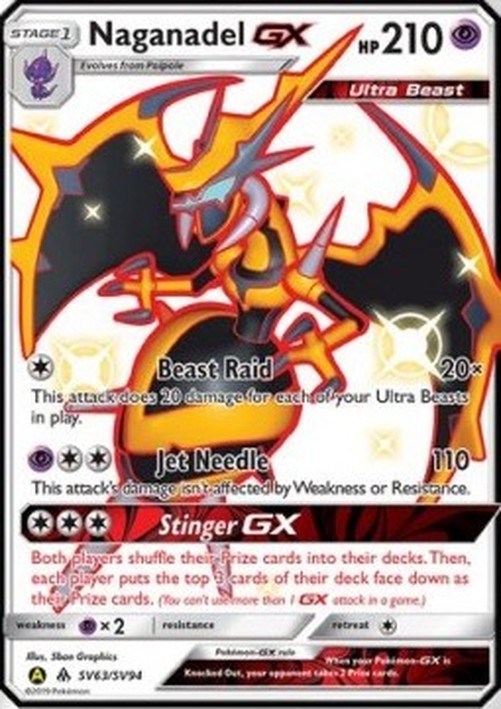 Pokemon Naganadel GX (HIF SV63)