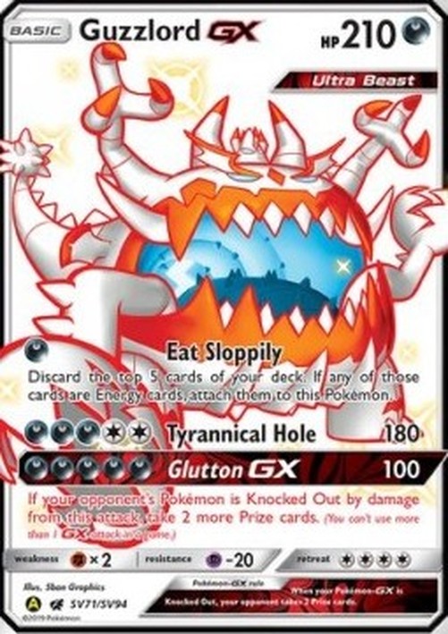 Pokemon Guzzlord GX  (HIF SV71)