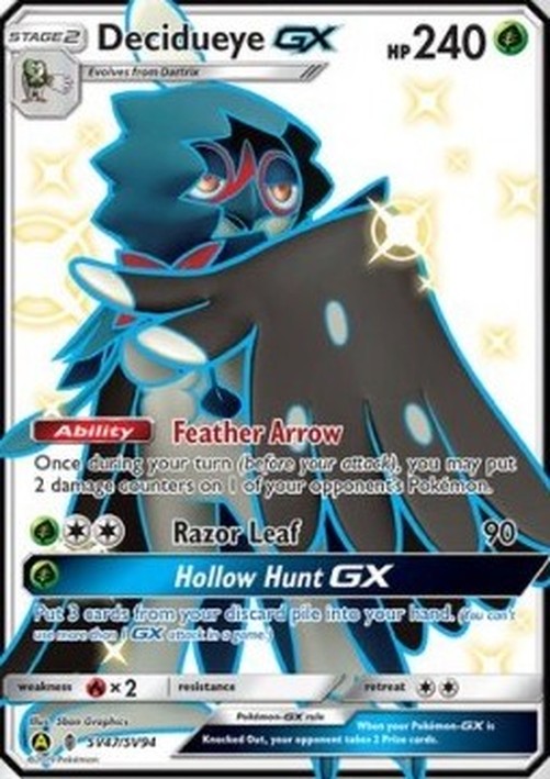Pokemon Decidueye GX  (HIF SV47)