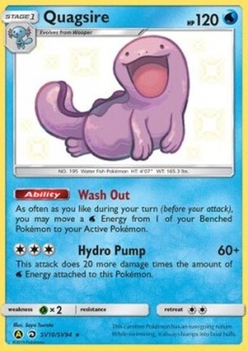 Pokemon Quagsire (HIF SV10)