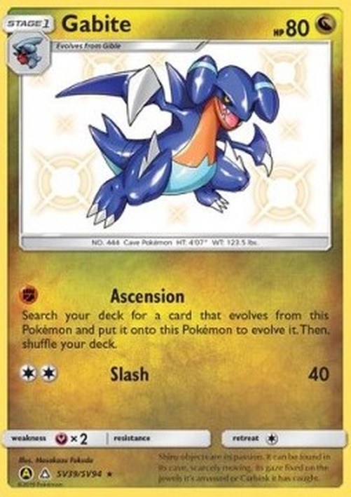 Pokemon Gabite (HIF SV39)