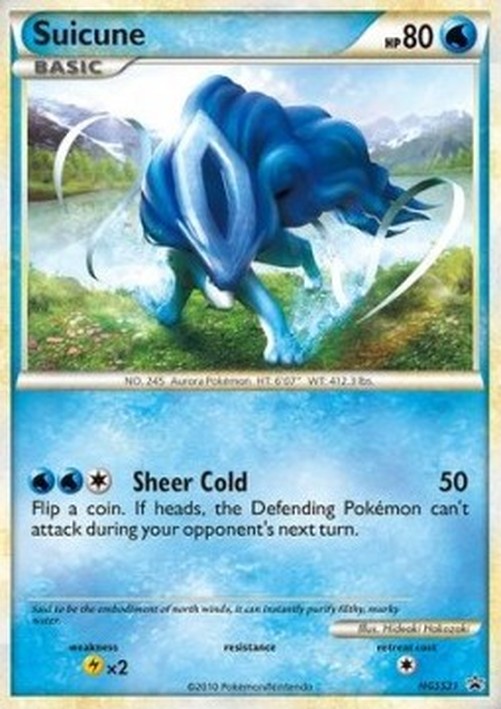 Pokemon Suicune  (HGSS 21)