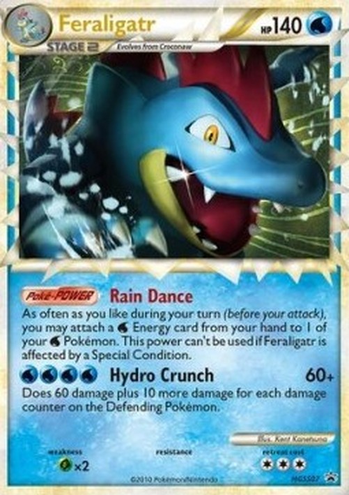 Pokemon Feraligatr (HGSS 07)