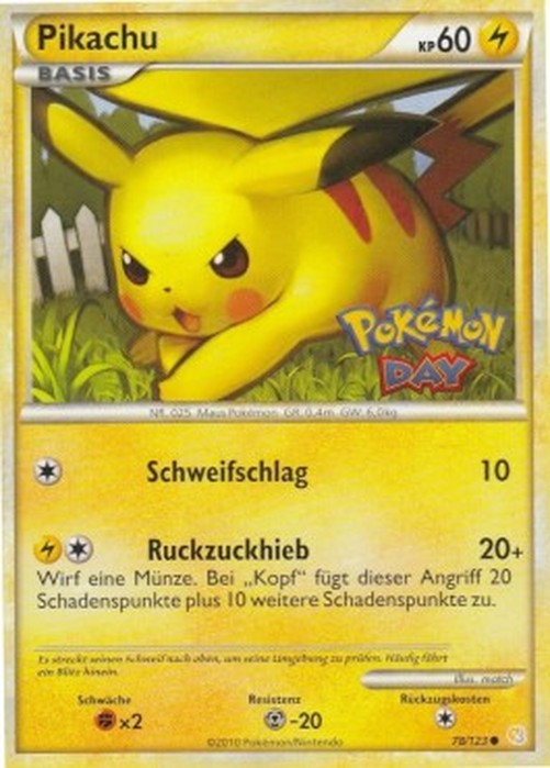 Pokemon Pikachu  (HS 78)