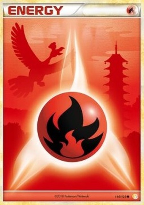 Pokemon Fire Energy (HS 116)