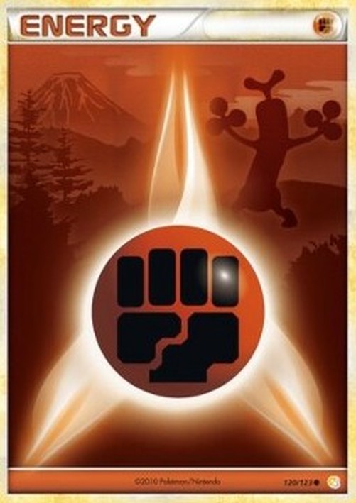 Pokemon Fighting Energy (HS 120)