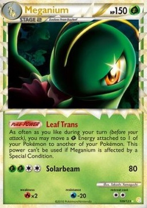 Pokemon Meganium  (HS 109)