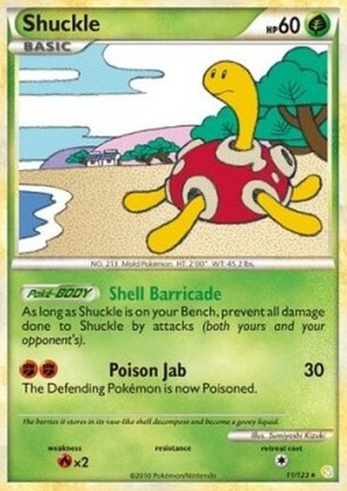 Pokemon Shuckle (HS 11)