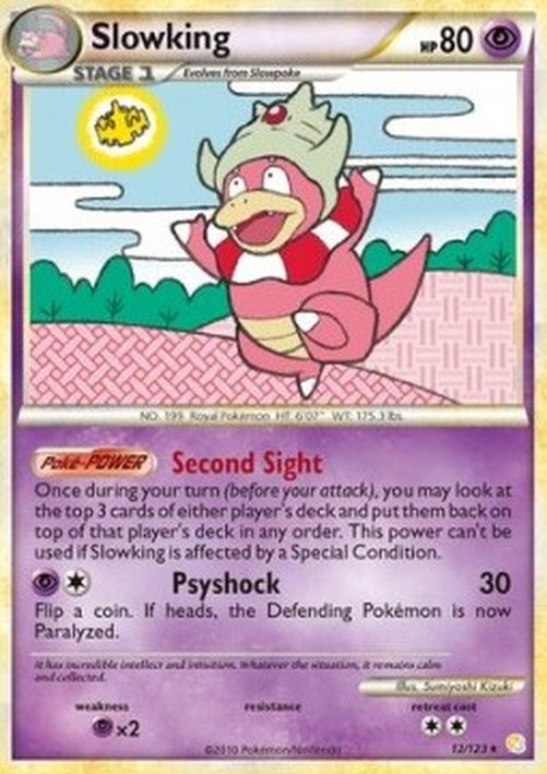 Pokemon Slowking (HS 12)