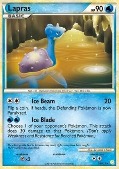 Pokemon Lapras  (HS 24)