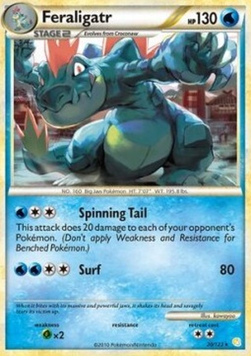 Pokemon Feraligatr (HS 20)