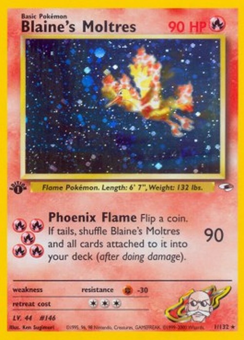 Pokemon Blaine's Moltres (GH 1)