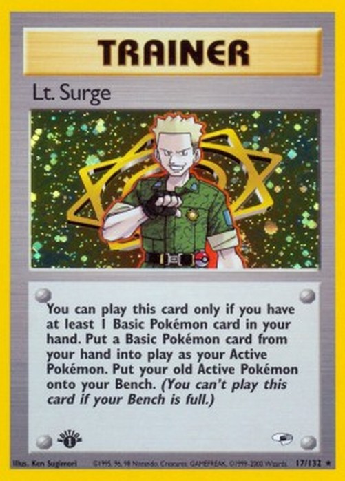 Pokemon Lt. Surge (GH 17)