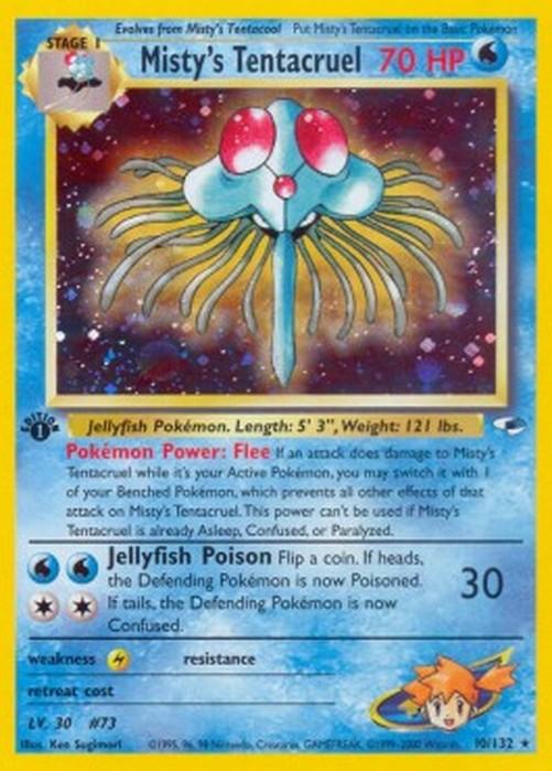 Pokemon Misty's Tentacruel (GH 10)