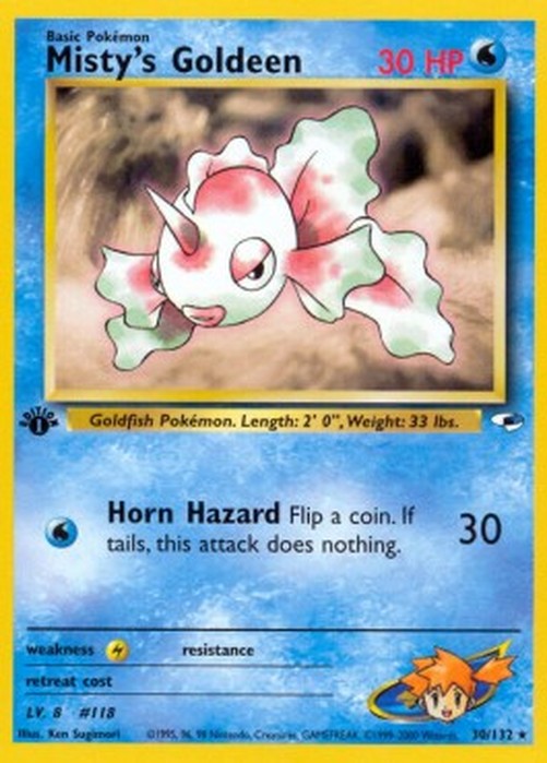 Pokemon Misty's Goldeen (GH 30)