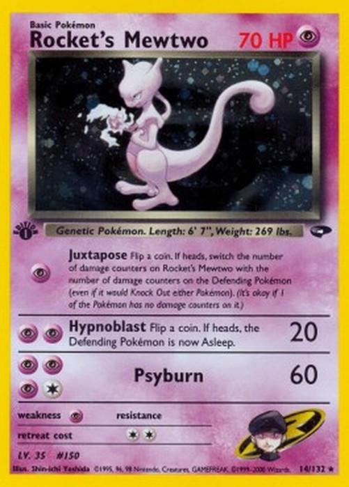 Pokemon Rocket's Mewtwo  (GC 14)