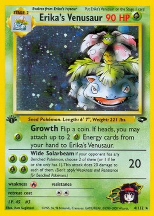 Pokemon Erika's Venusaur (GC 4)