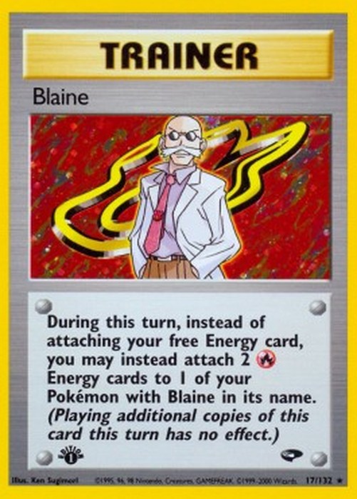 Pokemon Blaine (GC 17)
