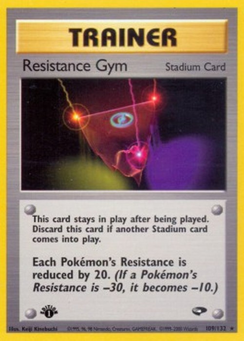 Pokemon Resistance Gym (GC 109)