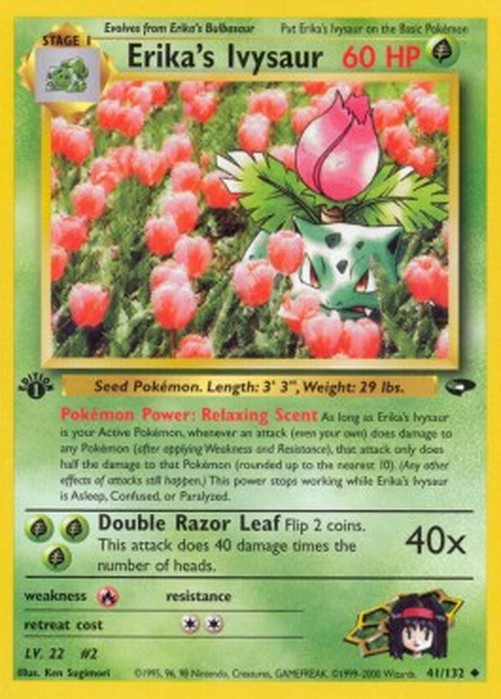 Pokemon Erika's Ivysaur  (GC 41)