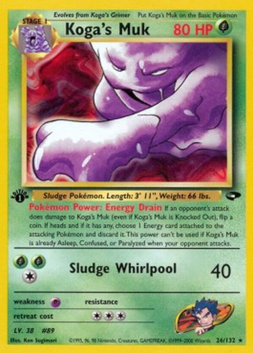 Pokemon Koga's Muk (GC 26)