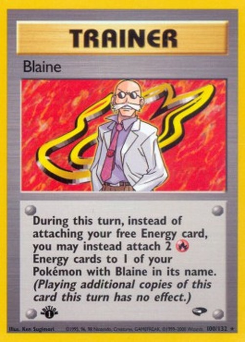 Pokemon Blaine (GC 100)