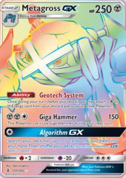 Pokemon Metagross GX  (GRI 157)