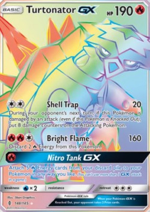 Pokemon Turtonator GX (GRI 148)