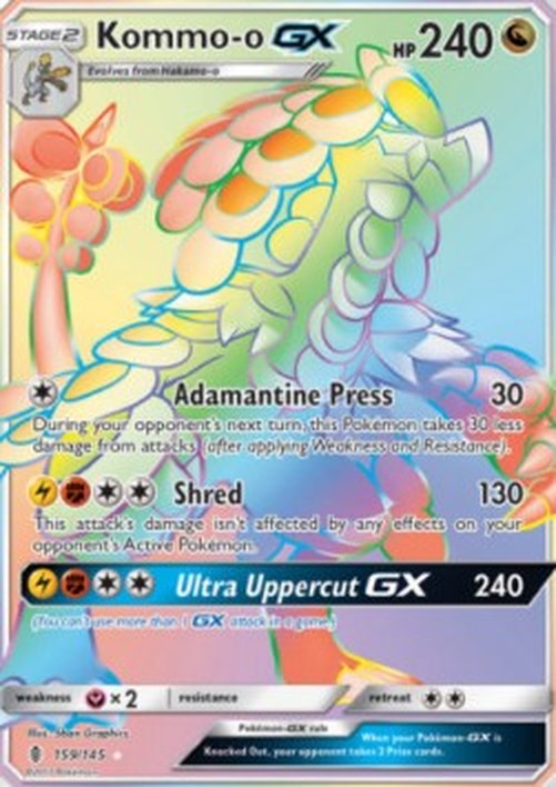 Pokemon Kommo-o GX  (GRI 159)