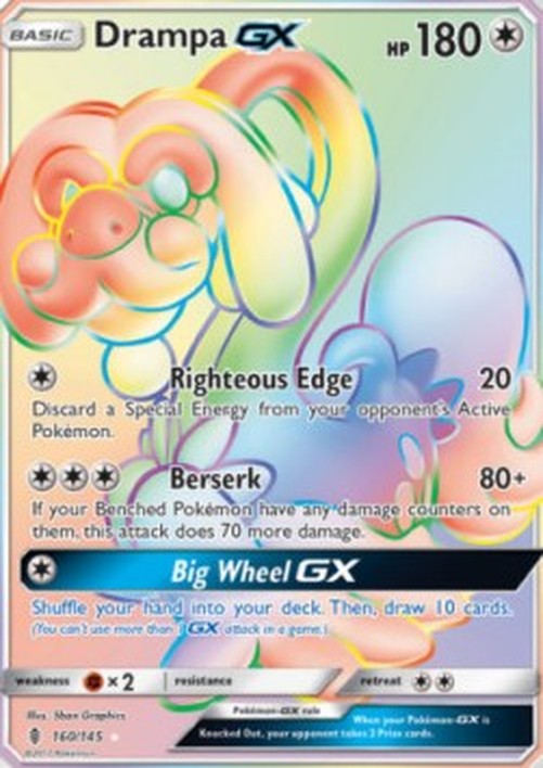 Pokemon Drampa GX  (GRI 160)