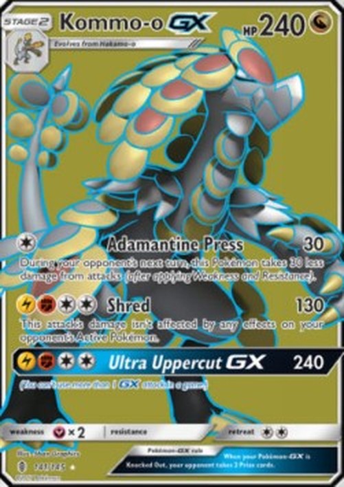 Pokemon Kommo-o GX  (GRI 141)