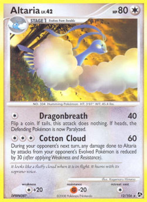 Pokemon Altaria Lv.42  (GE 12)