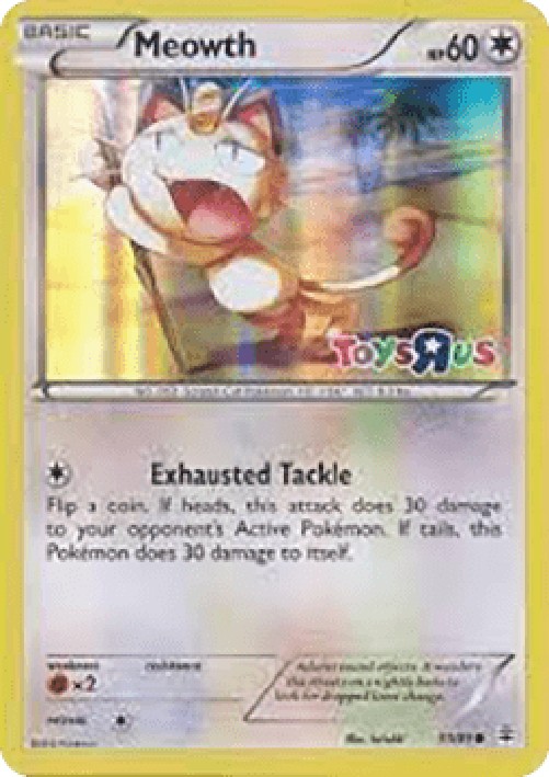 Pokemon Meowth  (GEN 53)