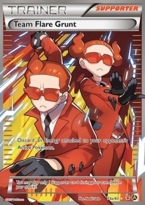 Pokemon Team Flare Grunt (GEN 73a)
