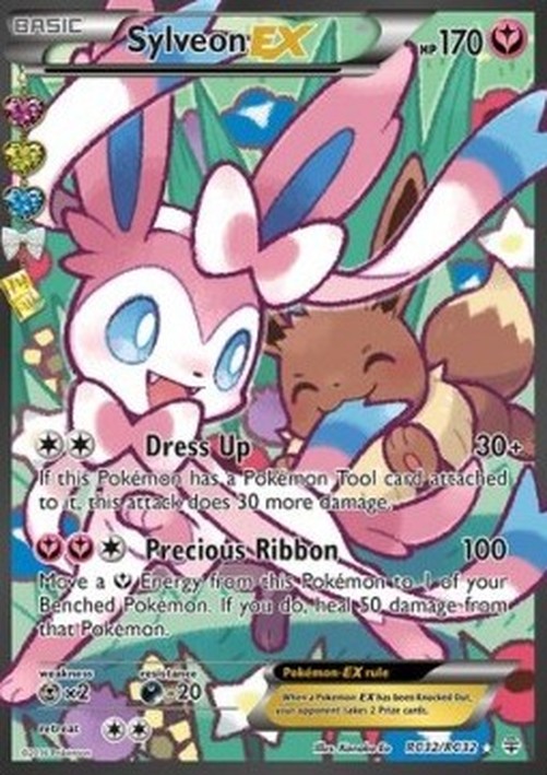 Pokemon Sylveon EX (GEN RC32)