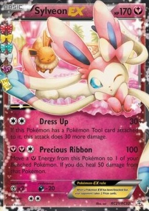 Pokemon Sylveon EX (GEN RC21)