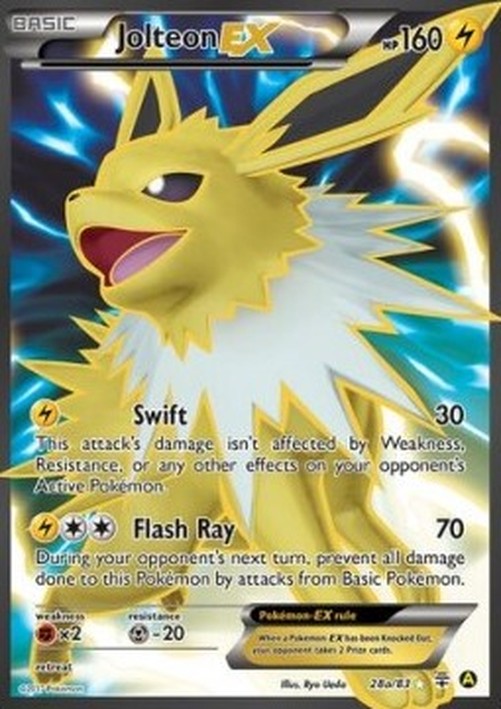 Pokemon Jolteon EX  (GEN 28a)
