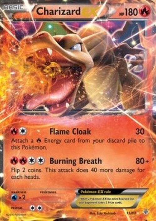 Pokemon Charizard EX  (GEN 11)