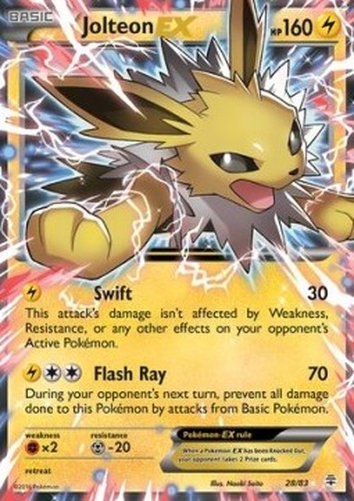 Pokemon Jolteon EX  (GEN 28)