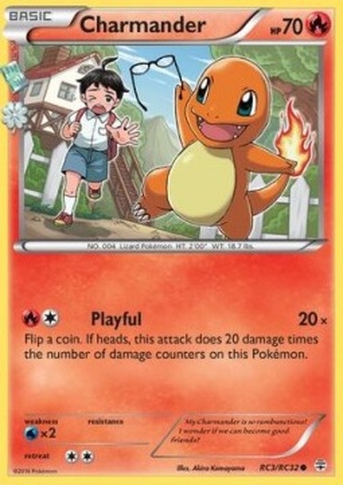 Pokemon Charmander  (GEN RC3)