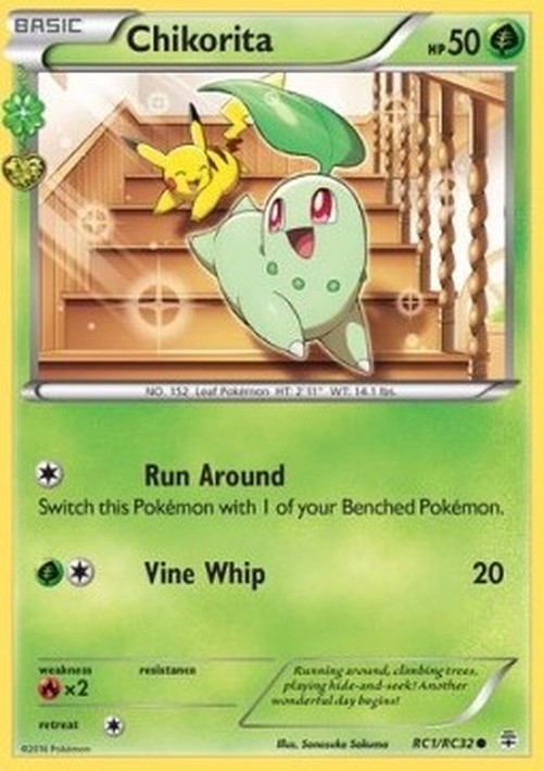 Pokemon Chikorita  (GEN RC1)