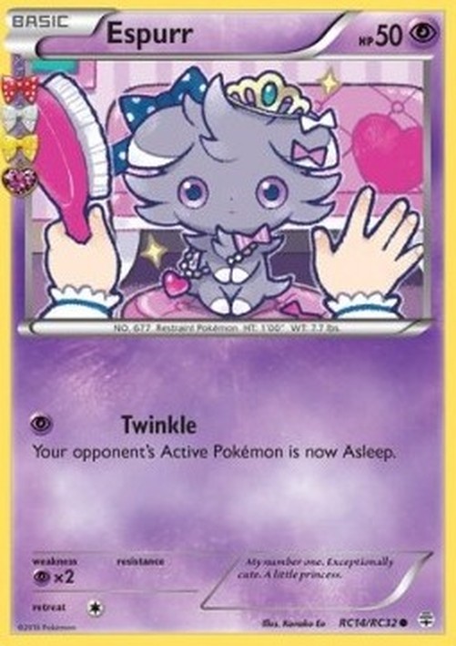 Pokemon Espurr  (GEN RC14)